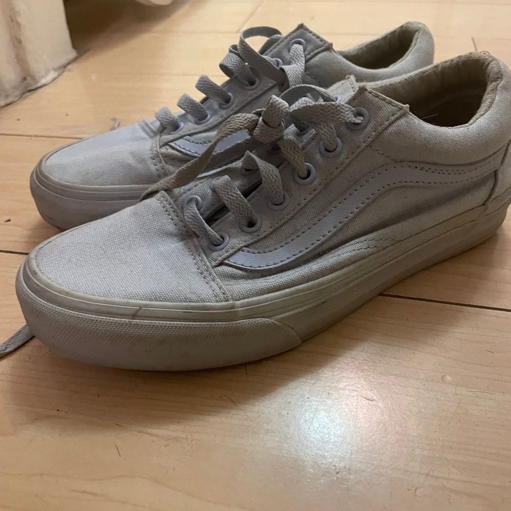 Vans old skool baby blue